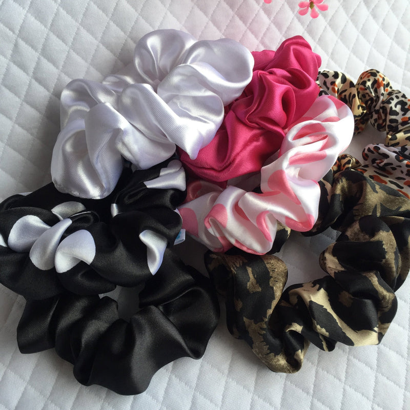 Xuxinha Scrunchie de Cetim Anti-frizz