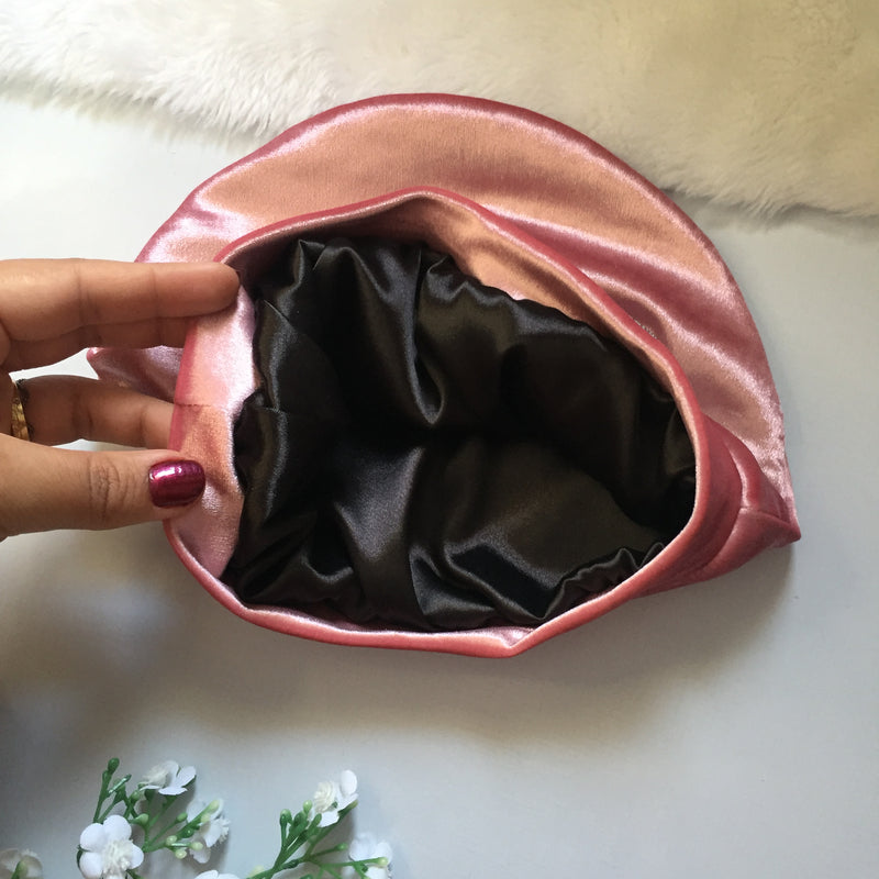 Touca Nero Cristal Forrada em Cetim Linha Deluxe